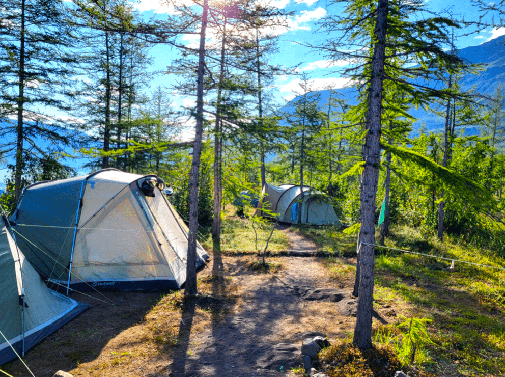 Купить 🎣 🏕️ Проживание: Палаточный лагерь на оз. Лама