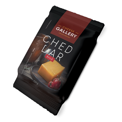 Купить СЫР ЧЕДДЕР CHEESE GALLERY 45% КУС 250 Г. с доставкой на дом . Доставка продуктов Тюмень , доставка продуктов в Тюмени , dostavka-produktov-tyum