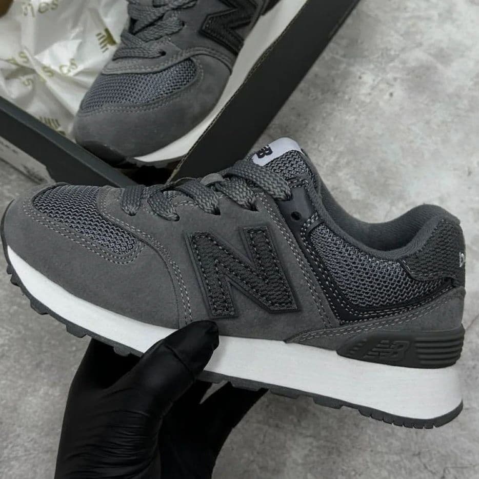 Купить New Balance 574, Grey (K)
