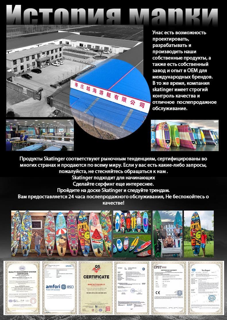 Купить Надувная Sup-доска Dongrun sup 11'6*32*6 с аксессуарами, насос