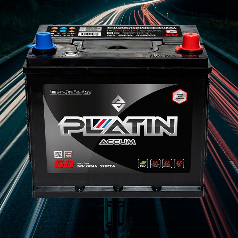 Купить АККУМУЛЯТОР PLATIN ASIA BLACK 6CT-60