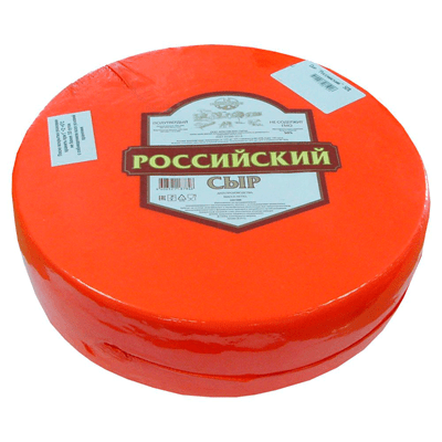 Купить СЫРНЫЙ ПРОДУКТ 50% БРАСОВСКИЕ СЫРЫ РОССИЙСКИЙ ~ 8 КГ. с доставкой на дом . Доставка продуктов Тюмень , доставка продуктов в Тюмени , dostavka-p