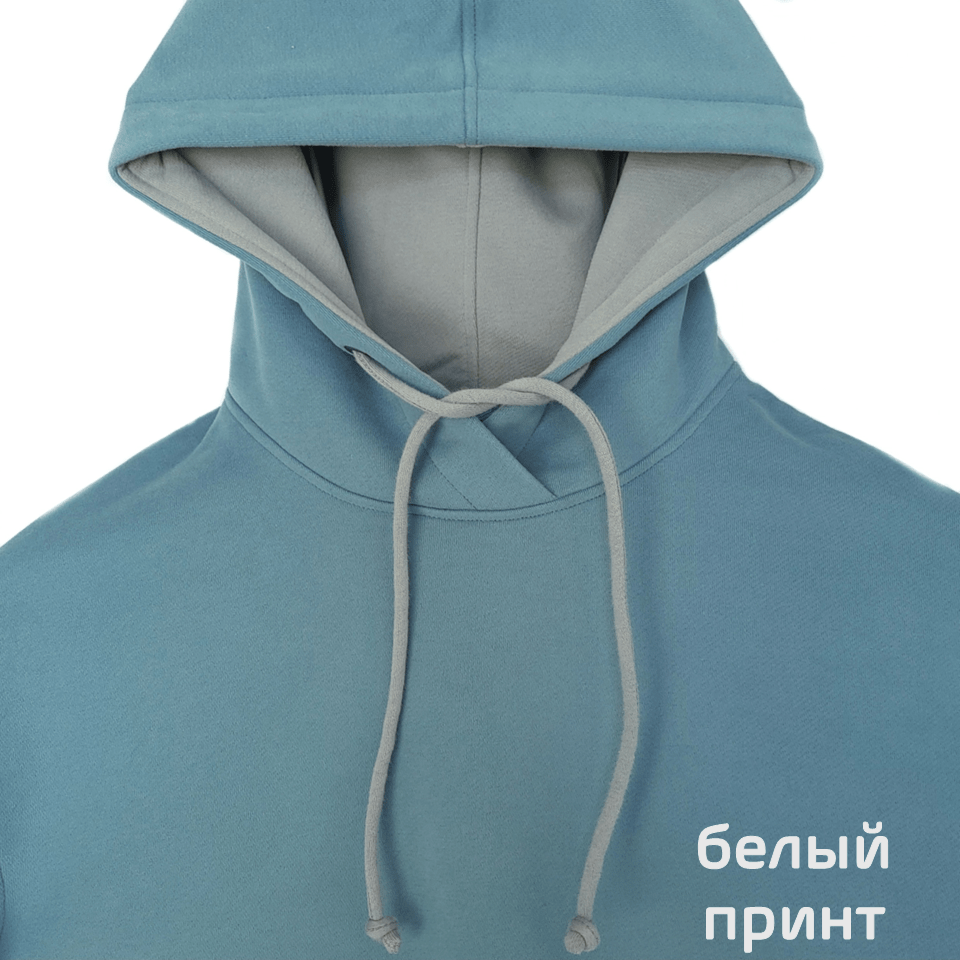 Купить Худи Freedom муж., цвет винтажный синий/дым