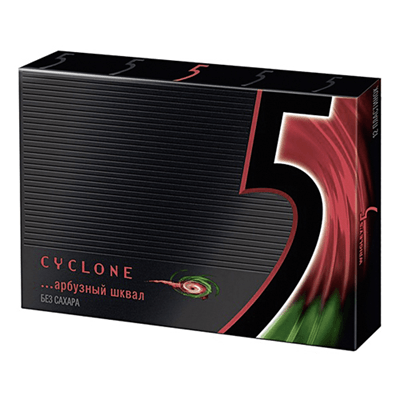 Купить ЖЕВАТЕЛЬНАЯ РЕЗИНКА WRIGLEY 5 CYCLONE 31,2 Г. доставка продуктов Тюмень . доставка продуктов в Тюмени . доставка фруктов Тюмень . доставка фрук