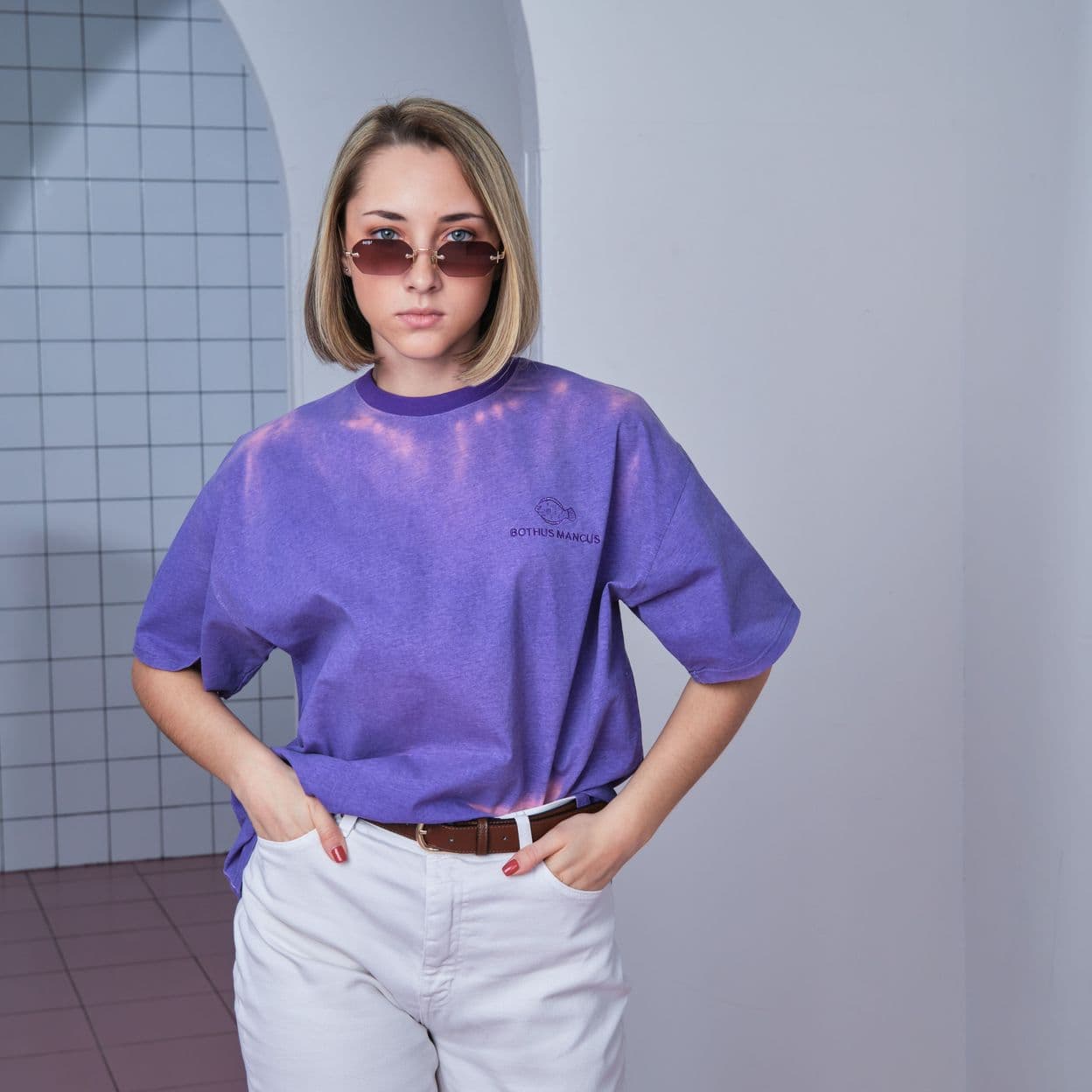 Купить Blueviolet Termochromic T-shirt только офлайн в магазине "Сделано в Москве"