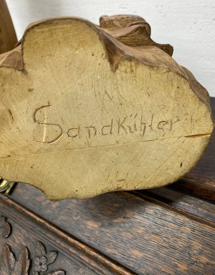 Купить Деревянные скульптуры пара