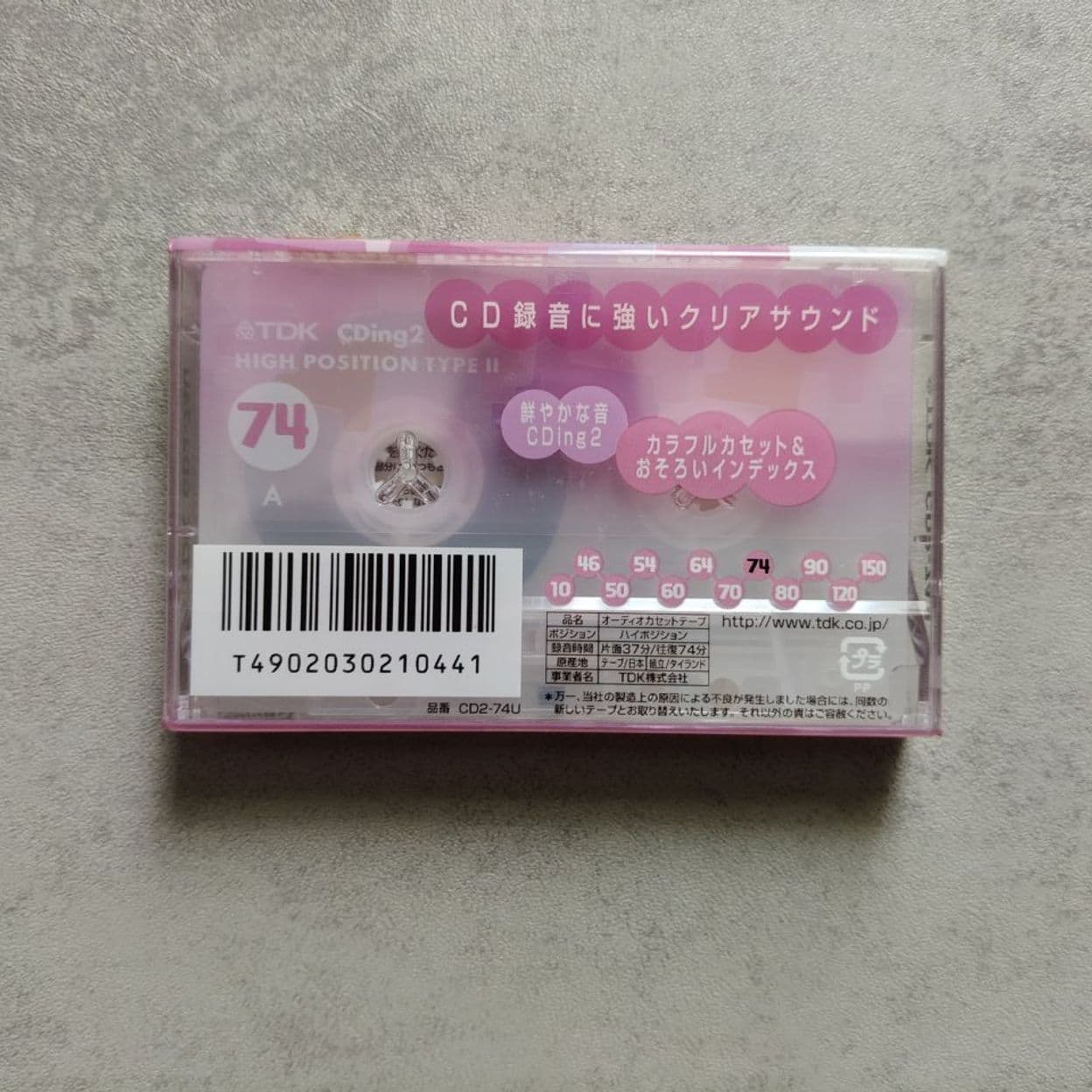 Купить Аудиокассета TDK CDing2 74