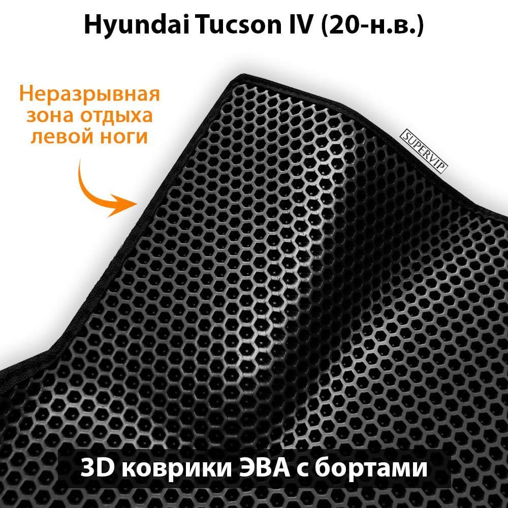 Купить Автоковрики ЭВА с бортами для Hyundai Tucson IV