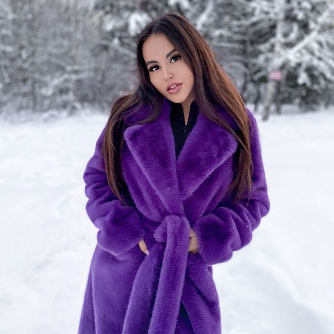 Купить Шуба из шерсти и ангоры Сударушка