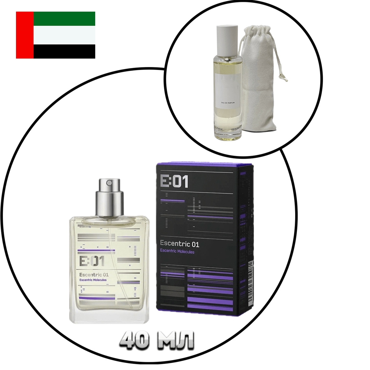 Купить ESCENTRIC MOLECULES escentric 01, 40 мл  Тестер