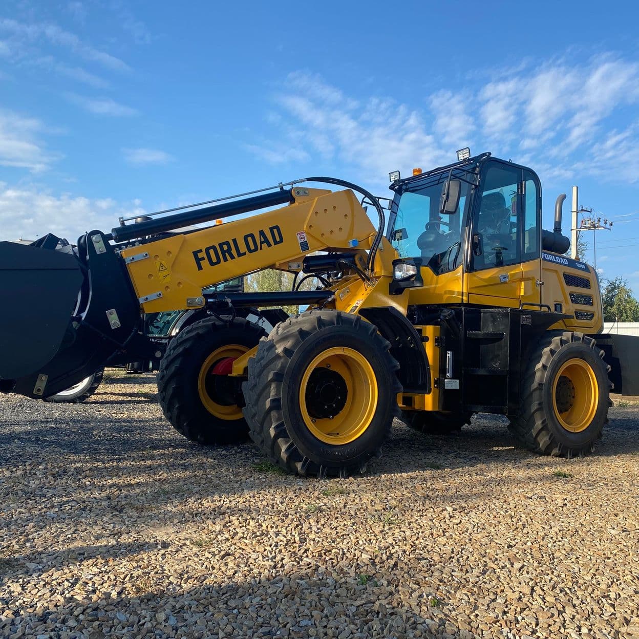 Купить Телескопический колесный погрузчик FORLOAD T2500