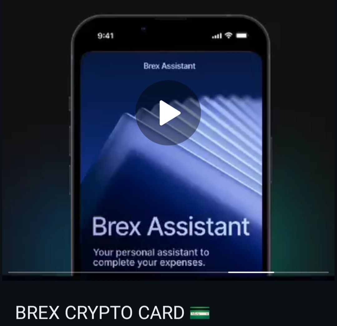 Купить BREX CRYPTO CARD 💳  (платежная крипто карта)