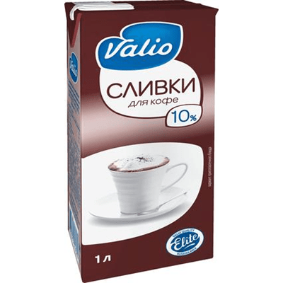 Купить СЛИВКИ ДЛЯ КОФЕ VALIO 10% 1 Л. доставка продуктов Тюмень . доставка продуктов в Тюмени . доставка фруктов Тюмень . доставка фруктов в Тюмени . 