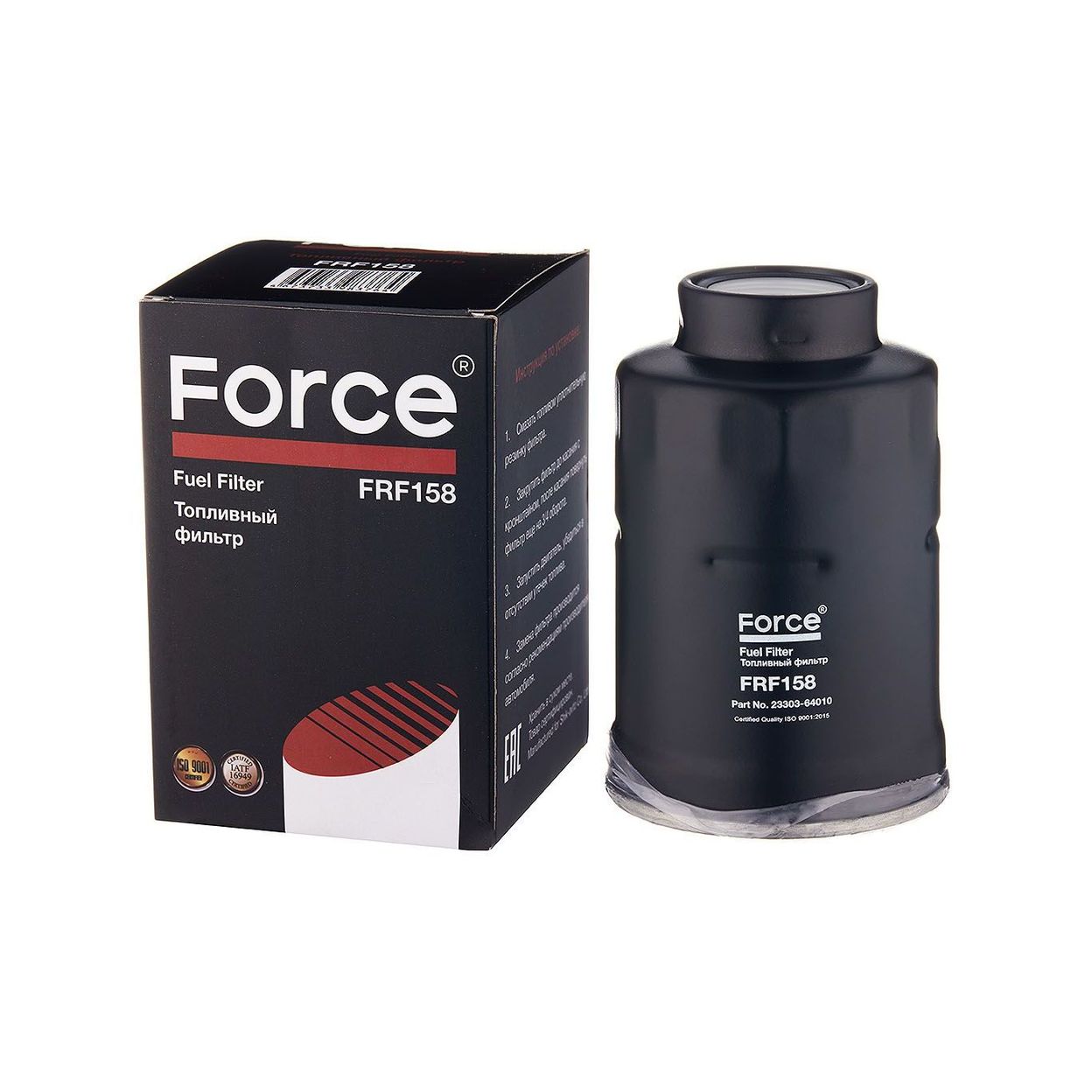 Купить Фильтр топливный FC-158 FORCE FRF158 (23303-64010)