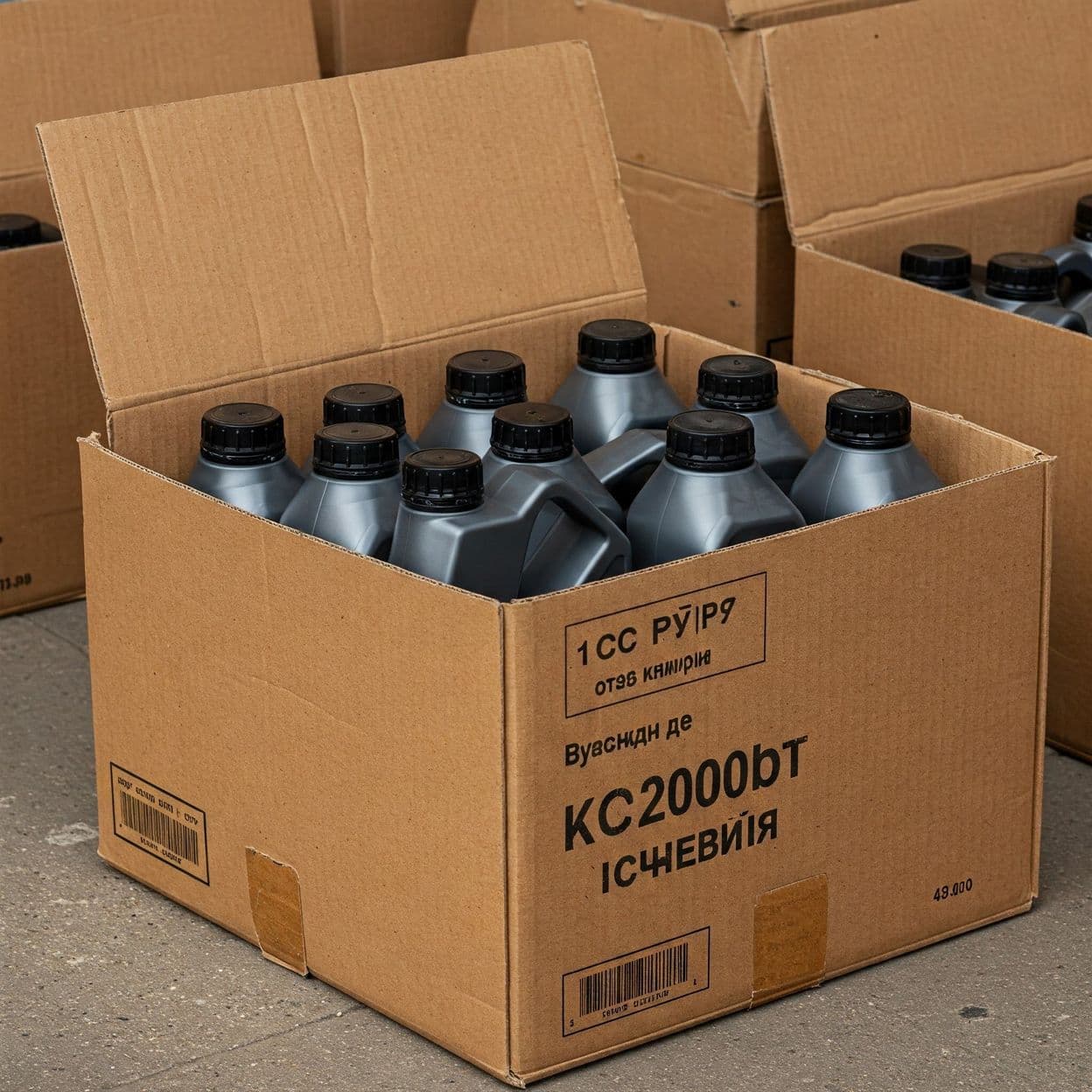 Купить тайный бокс из автохимии или автомасел