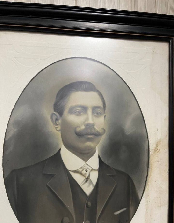 Купить Старинная фотопечать в раме