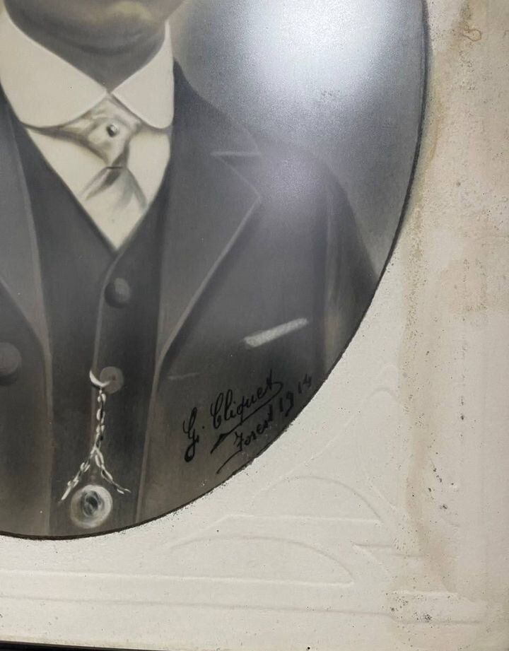 Купить Старинная фотопечать в раме