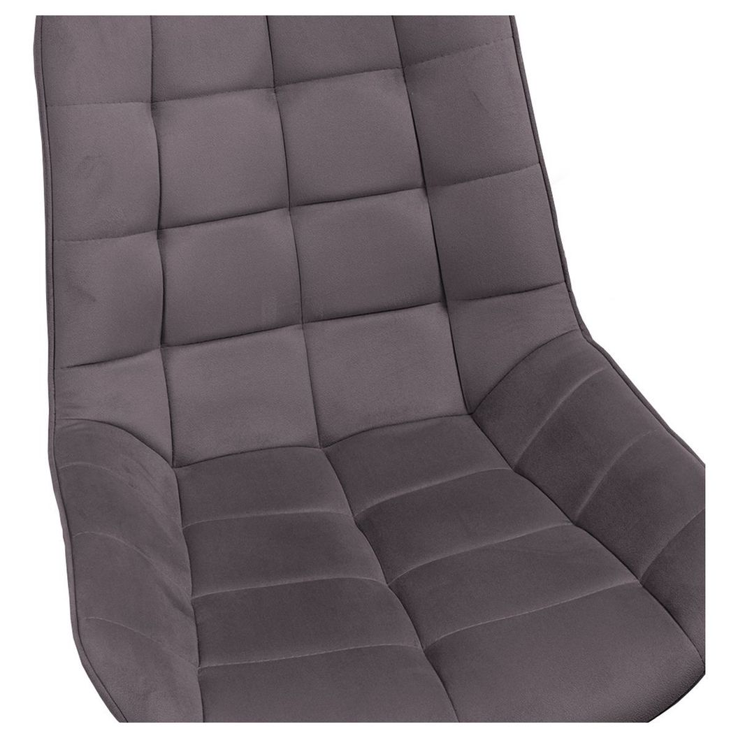 Купить Кресло оператора Helmi HL-M21 "Felix", PL, ткань велюр, серый, пиастра. Артикул 359848