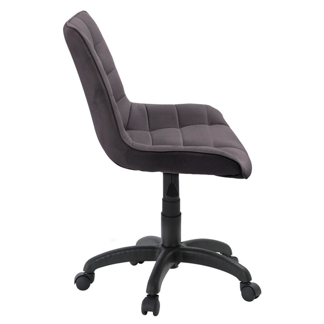 Купить Кресло оператора Helmi HL-M21 "Felix", PL, ткань велюр, серый, пиастра. Артикул 359848
