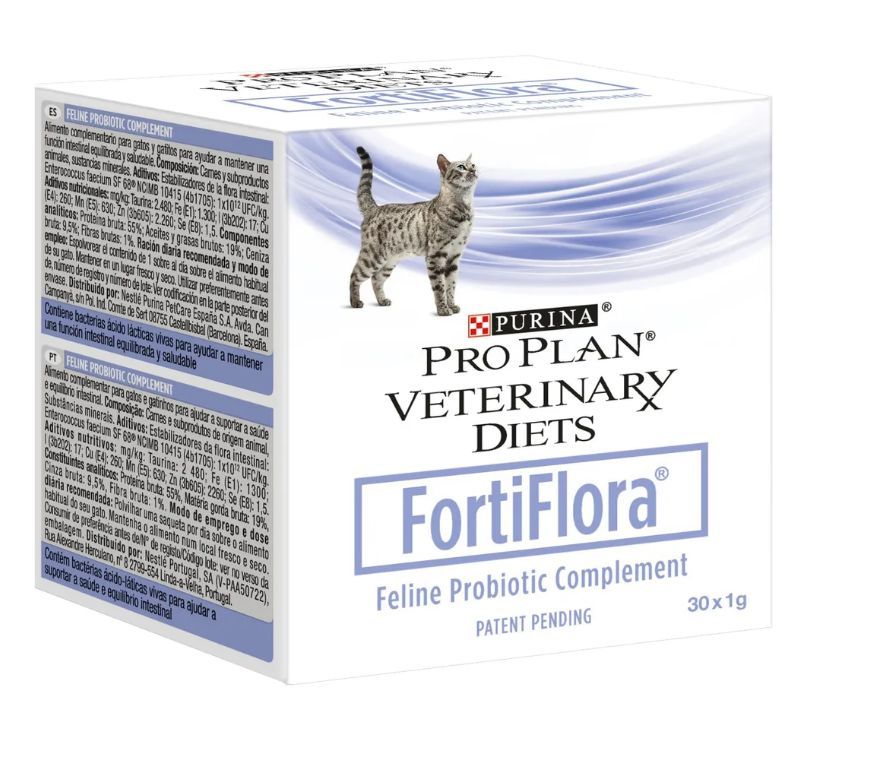 Купить Витаминная добавка ФортиФлора для взрослых кошек и котят Pro Plan "FortiFlora", для поддержания баланса кишечной микрофлоры