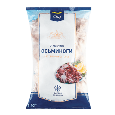 Купить ОСЬМИНОГИ МОЛОДЫЕ METRO CHEF СВЕЖЕМОРОЖЕННЫЕ 1 КГ. доставка продуктов тюмень . доставка продуктов в тюмени . доставка фруктов тюмень . доставка