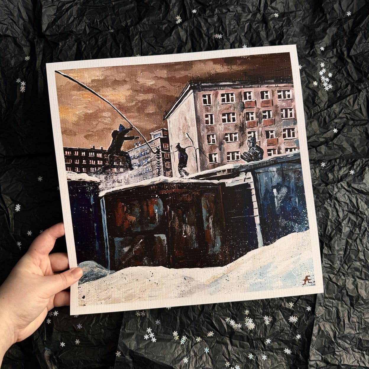 Купить Постер "Весело по крышам"