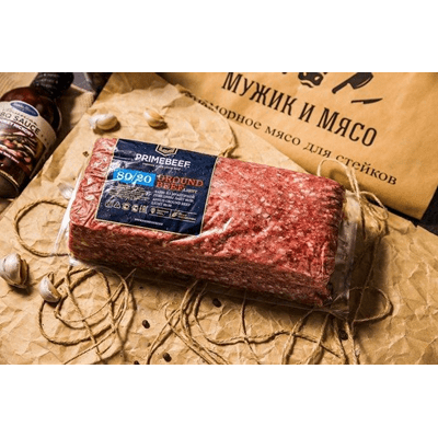 Купить ФАРШ ГОВЯЖИЙ ЛАЙТ ПРАЙМБИФ 80/20 ЗАМОРОЖЕННЫЙ 1 КГ . доставка продуктов тюмень . доставка продуктов в тюмени . доставка фруктов тюмень . достав