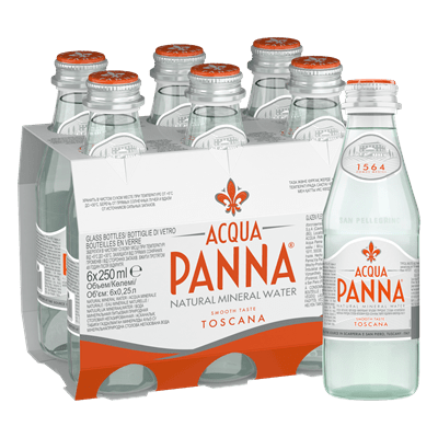 Купить МИНЕРАЛЬНАЯ ВОДА ACQUA PANNA БЕЗ ГАЗА 6 ШТ. Х 0.25 Л. доставка продуктов тюмень . доставка продуктов в тюмени . доставка фруктов тюмень . доста