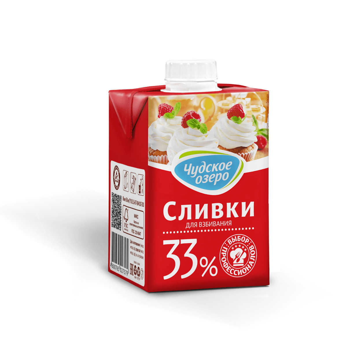 Купить Сливки "Чудское озеро" 0,5 мл