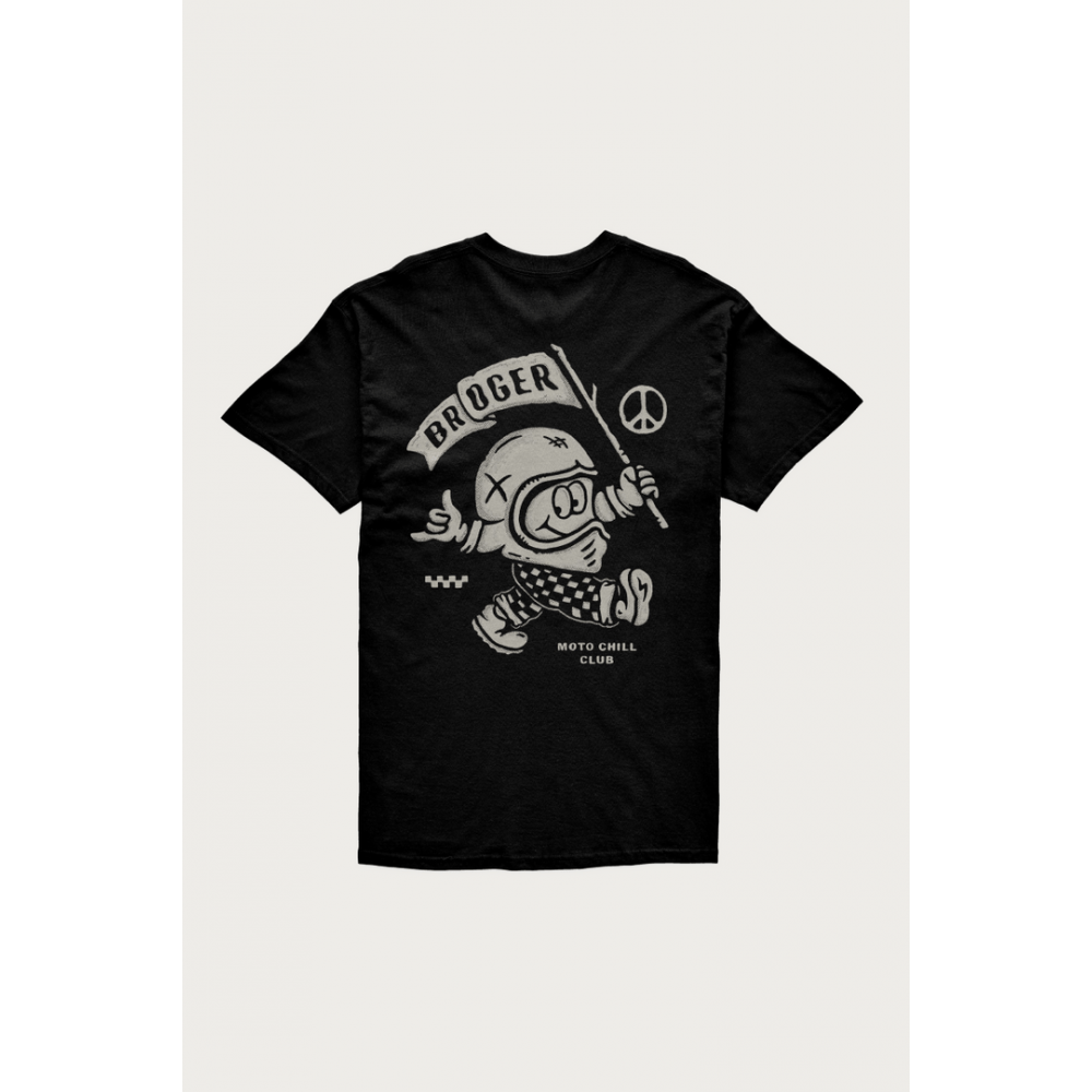 Купить T-SHIRT BROGER RACER BLACK