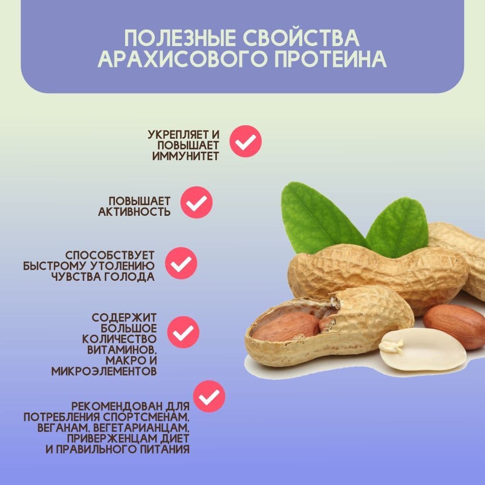 Купить Арахисовый протеин 300г