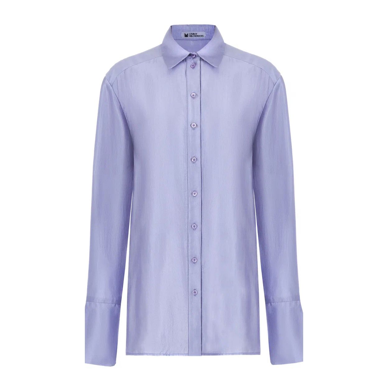 Купить Сиреневый шелковый костюм