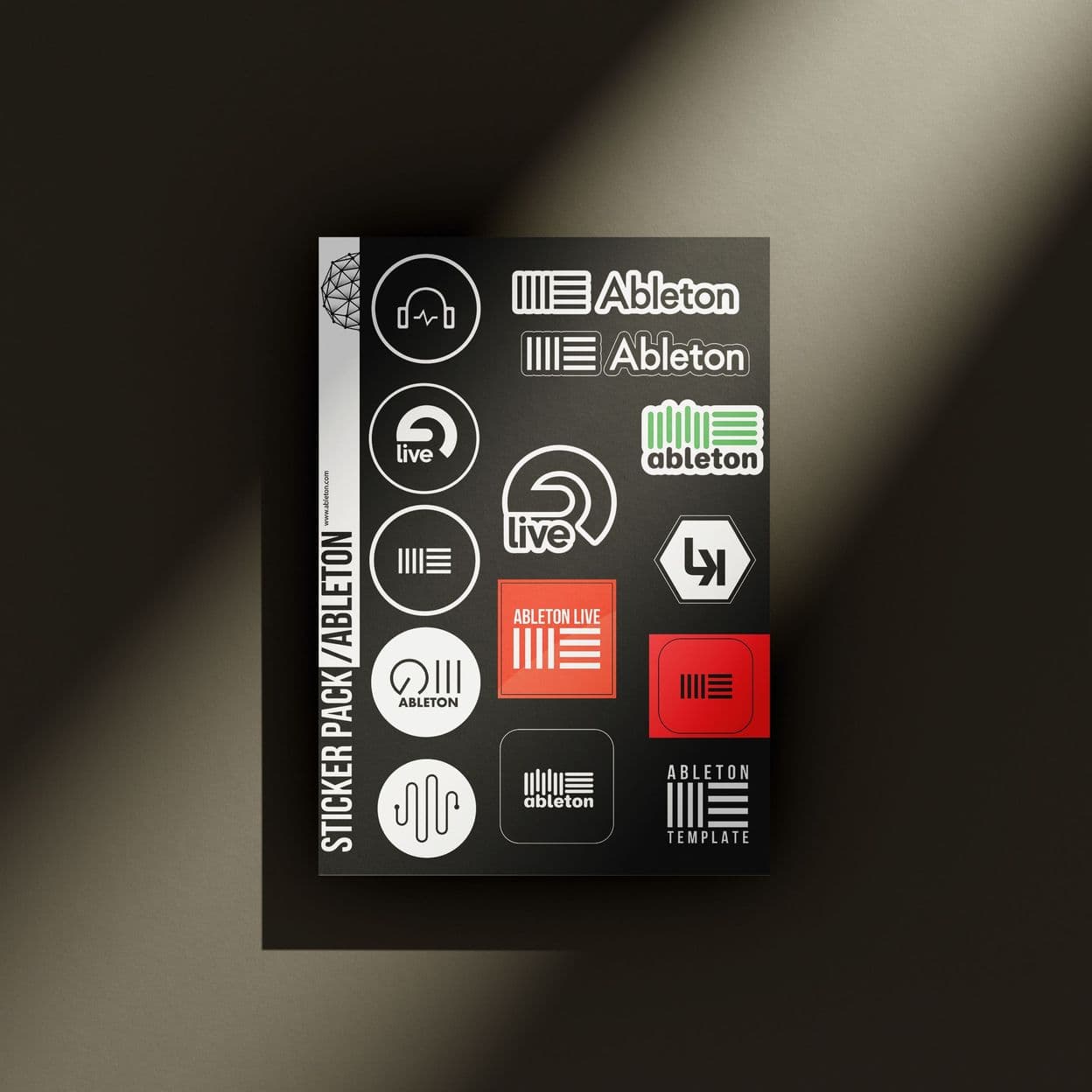 Купить Набор стикеров ABLETON Stickerpack - наклейки продукции бренда Ableton Live