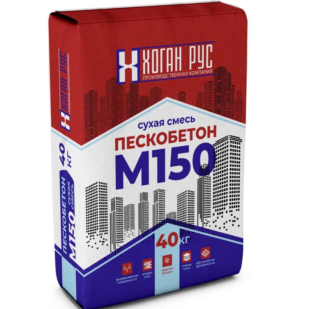 Купить Смесь сухая универсальная  м150 40кг/49шт