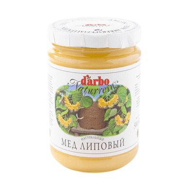 Купить D'ARBO МЕД НАТУРАЛЬНЫЙ ЛИПОВЫЙ 500 Г. с доставкой на дом . Доставка продуктов Тюмень , доставка продуктов в Тюмени , dostavka-produktov-tyumen 
