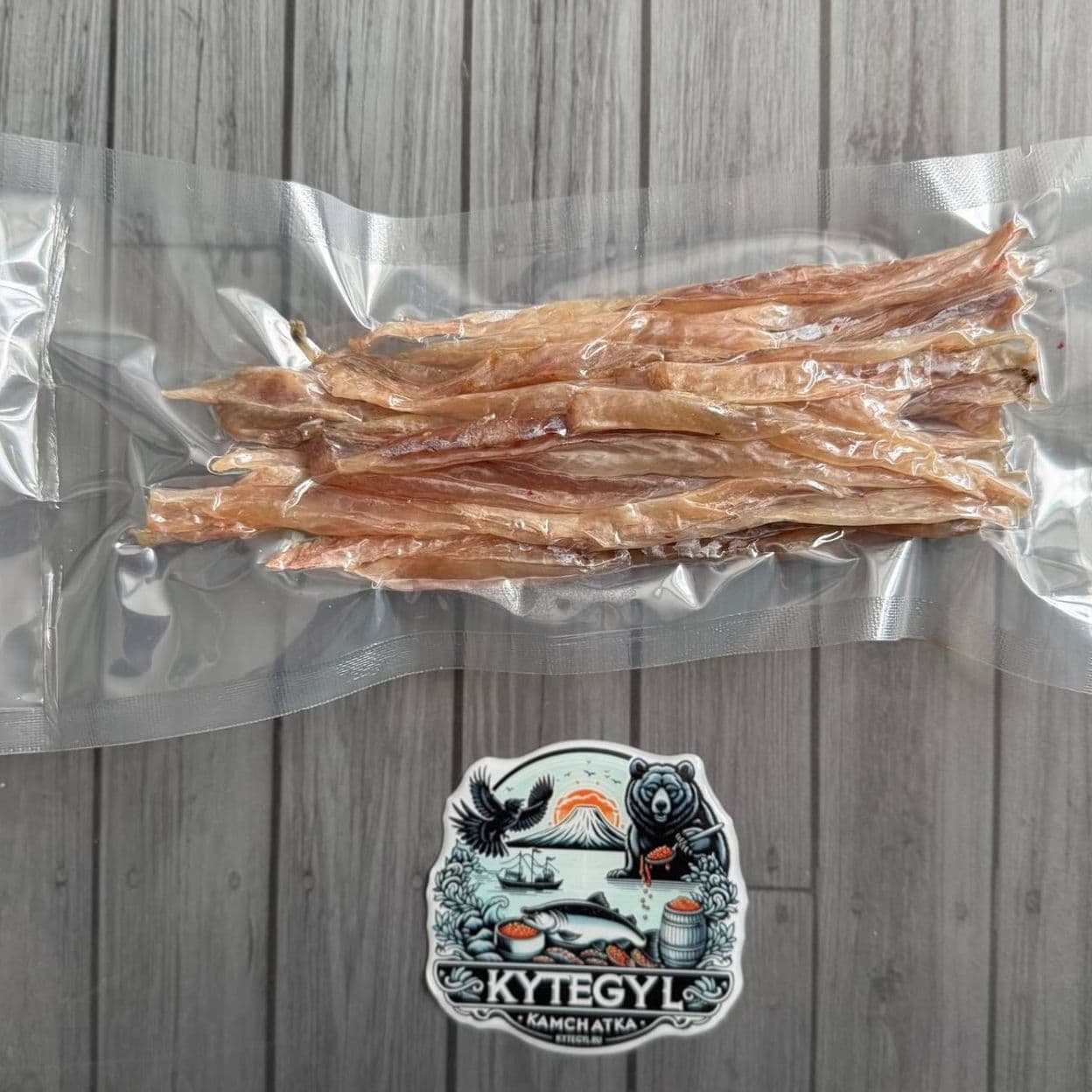 Купить Вяленая соломка из минтая в вакуумной Упаковке – 100 г