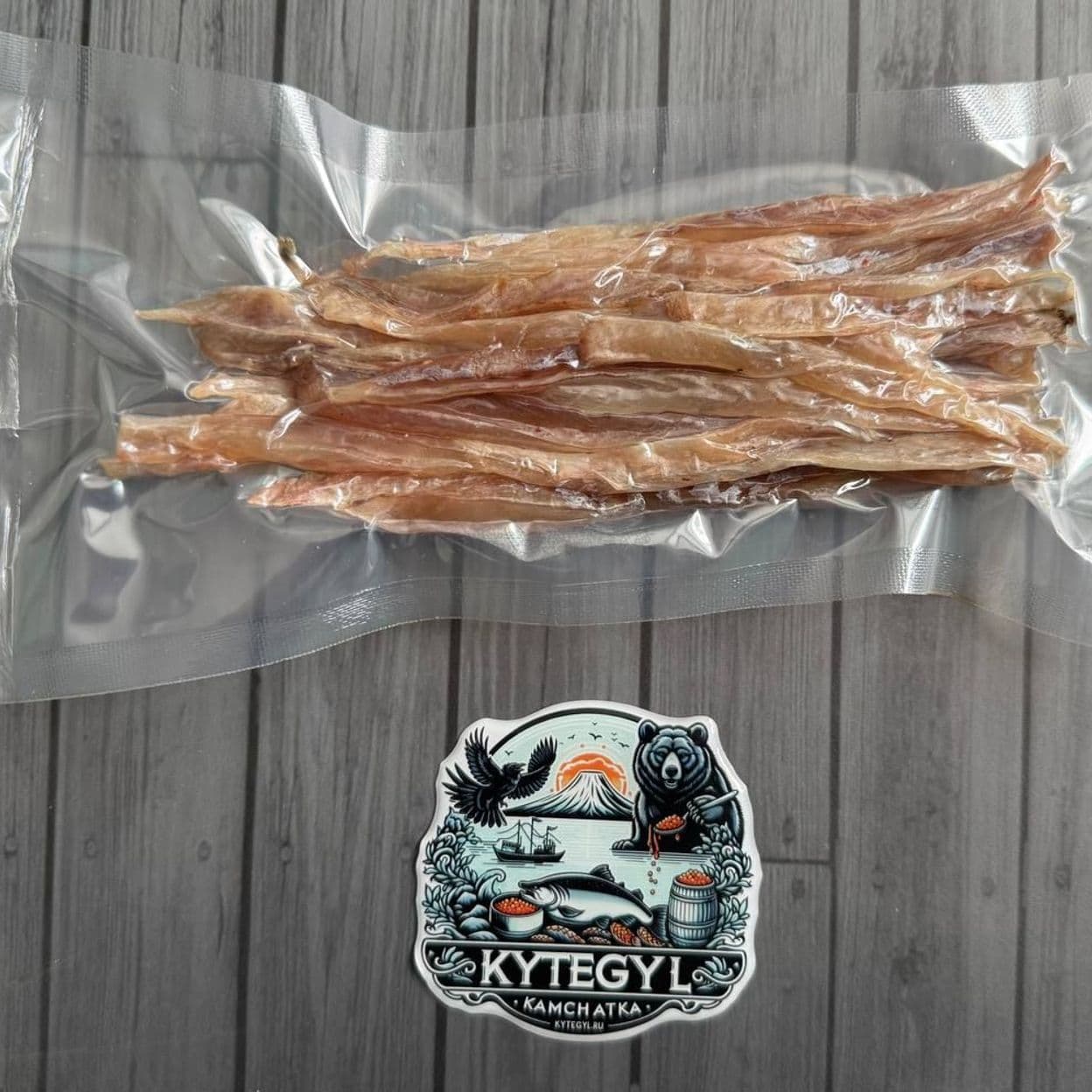 Купить Вяленая соломка из минтая в вакуумной Упаковке – 100 г