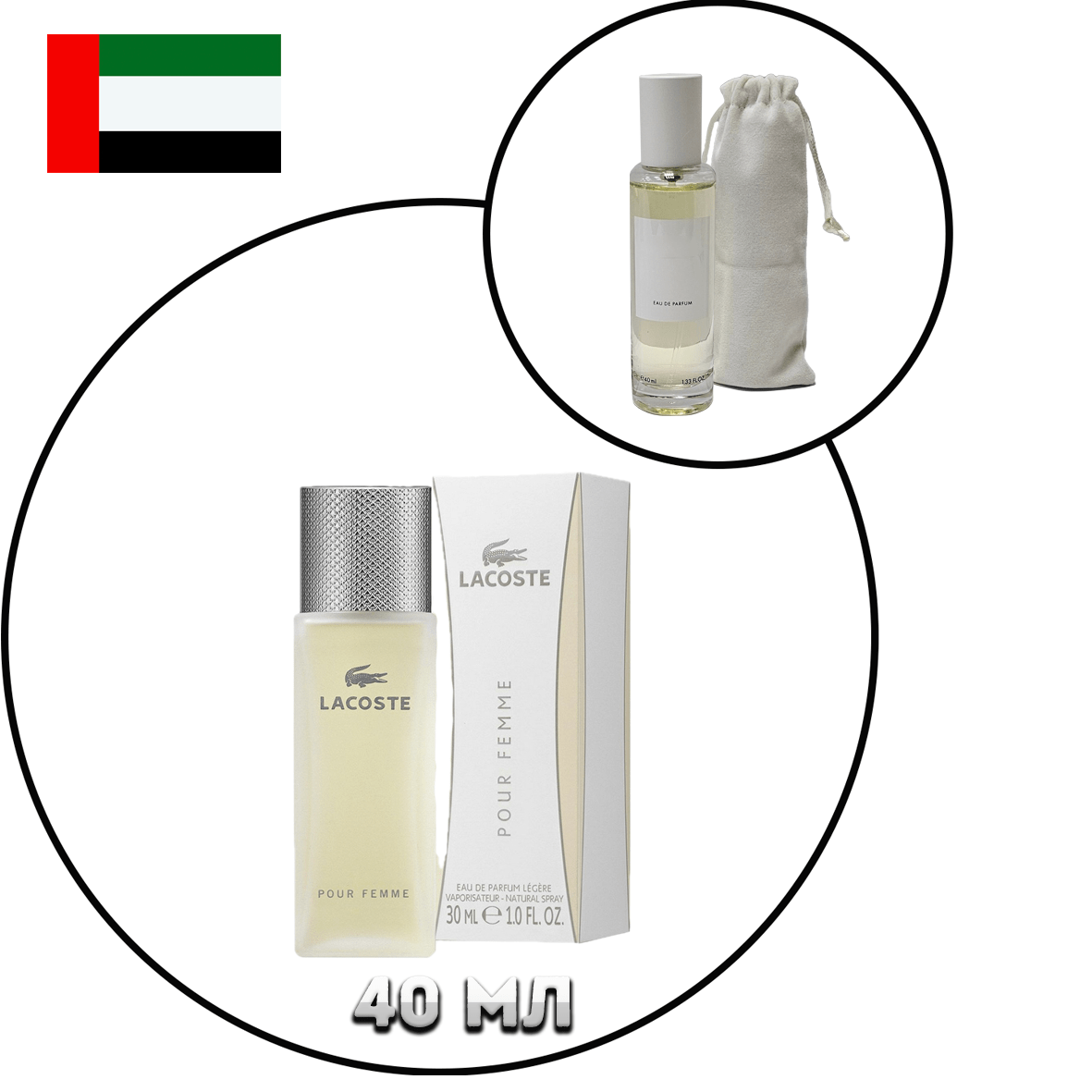 Купить LACOSTE pour femme Тестер