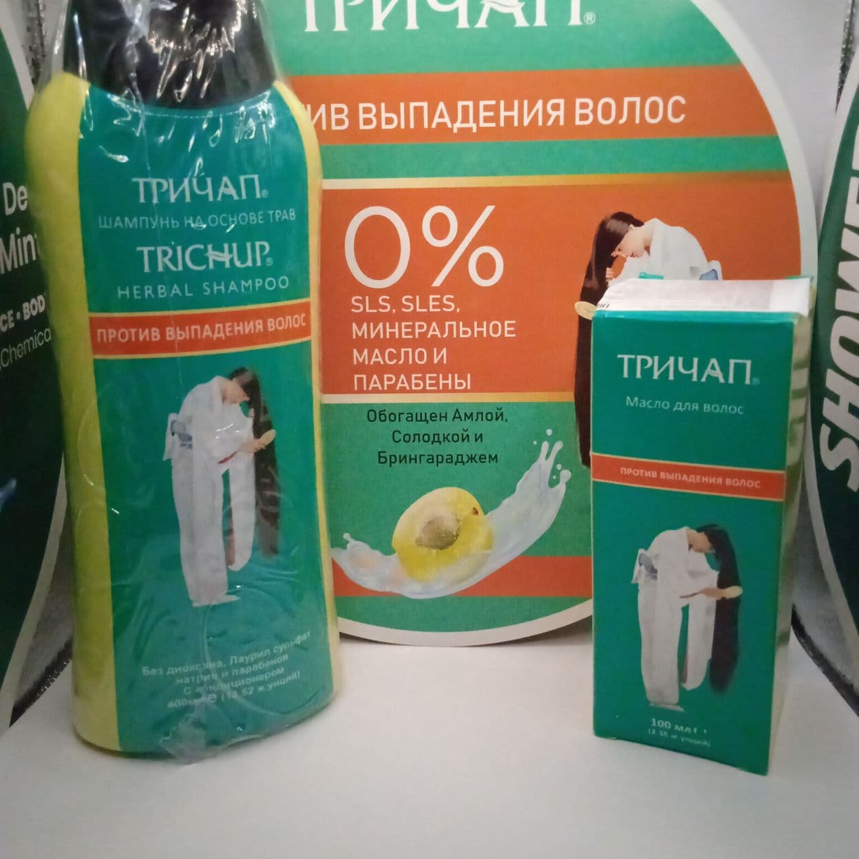 Купить Набор Trichup Шампунь Против выпадения волос 400+ Масло100 мл