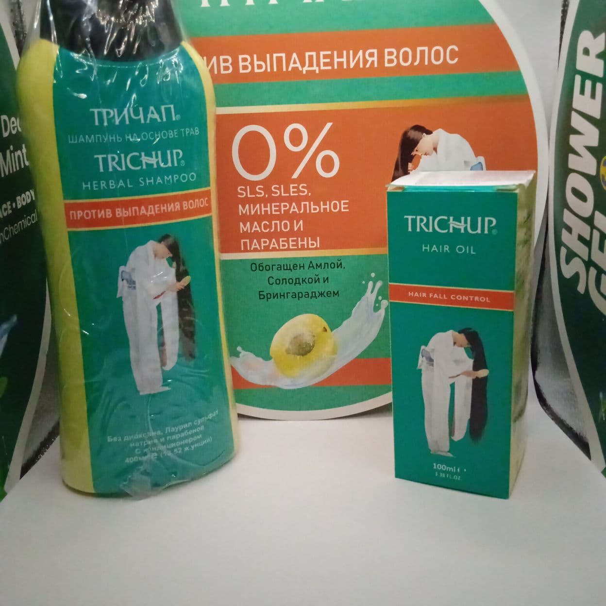 Купить Набор Trichup Шампунь Против выпадения волос 400+ Масло100 мл