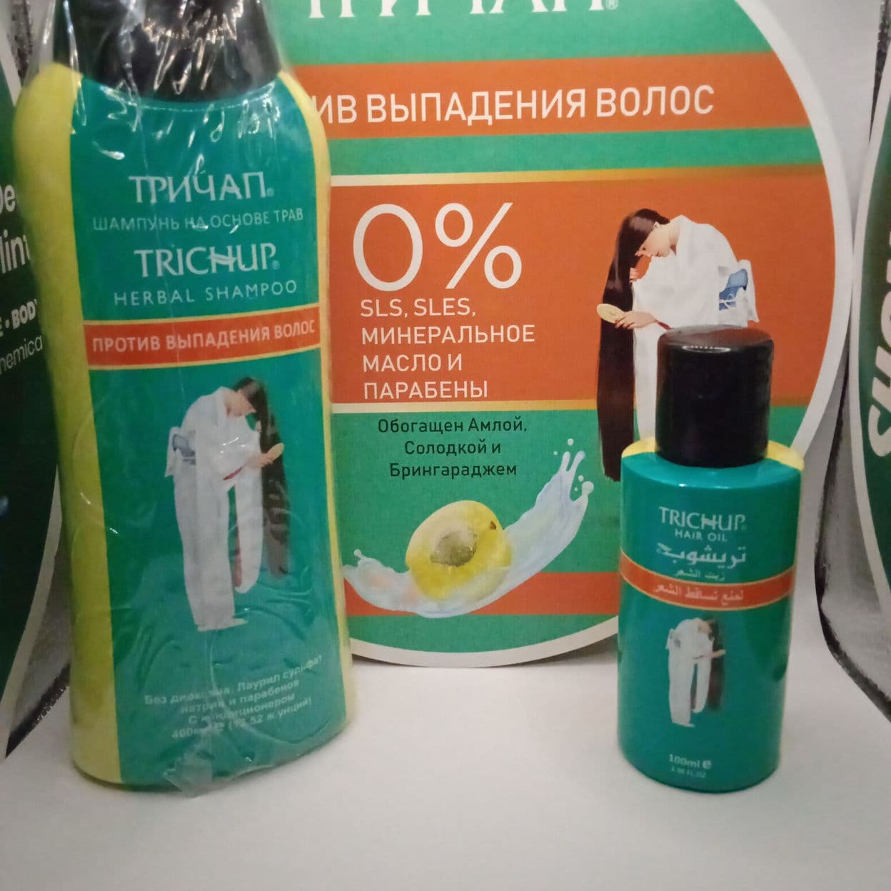 Купить Набор Trichup Шампунь Против выпадения волос 400+ Масло100 мл