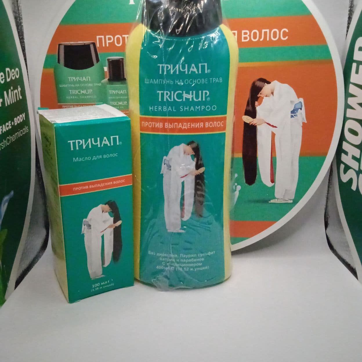 Купить Набор Trichup Шампунь Против выпадения волос 400+ Масло100 мл