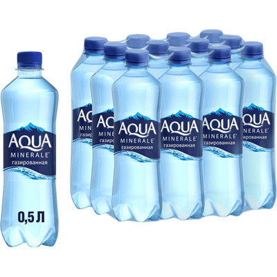 Купить AQUA MINERALE ВОДА СТОЛОВАЯ/ПИТЬЕВАЯ ГАЗИРОВАННАЯ 0,5 Л. Х 12 ШТ. доставка продуктов тюмень . доставка продуктов в тюмени . доставка фруктов тю