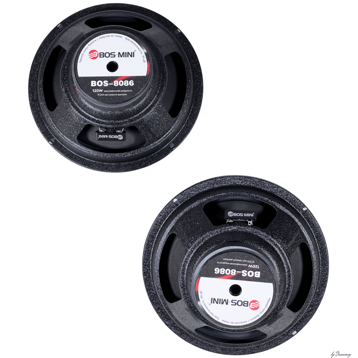 Купить колонки автомобильные BOS-MINI 8086 20.4 сантиметра
