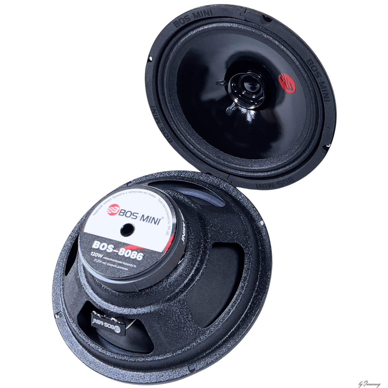 Купить колонки автомобильные BOS-MINI 8086 20.4 сантиметра
