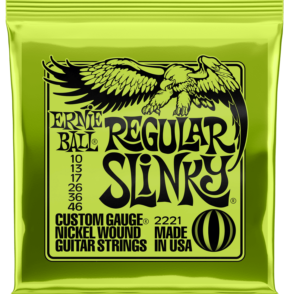 Купить Ernie Ball 2221 Regular Slinky Nickel Wound 10-46