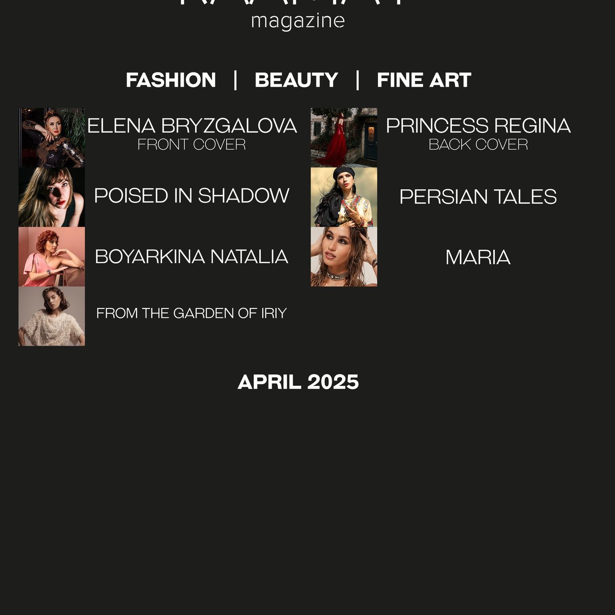 Купить Электронный журнал RAAMAT Magazine April 2025 Issue 1