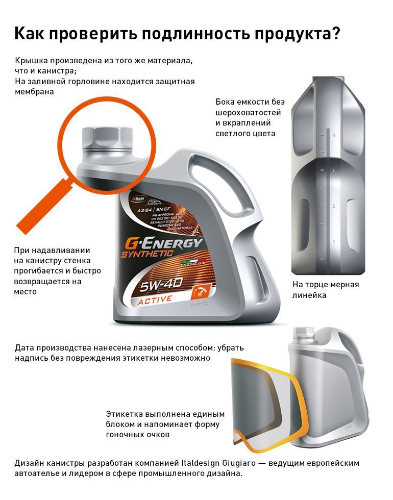 Купить Масло моторное универсальное всесезонное G-Energy Synthetic Active 5W-40, 1л