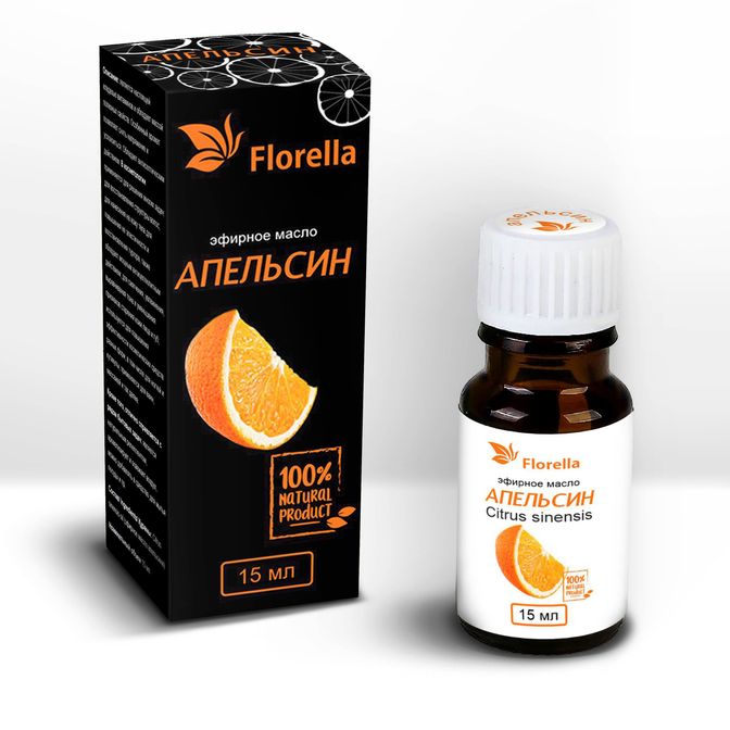 Купить эфирное масло Апельсин Florella