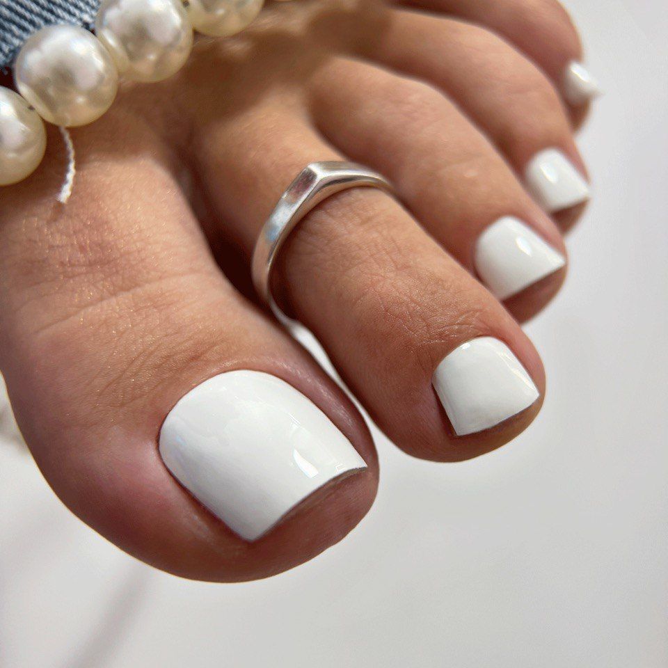Купить Пленки для педикюра Pure White